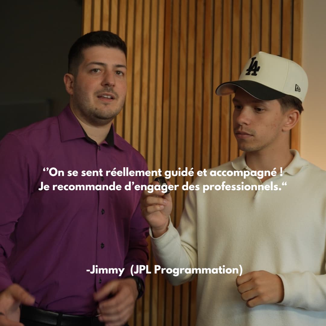 Témoignage de Jimmy, JPL Programmation